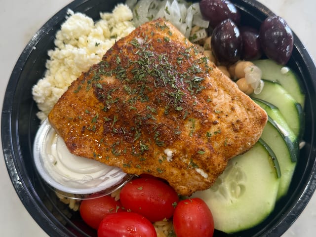 Salmon Bowl.